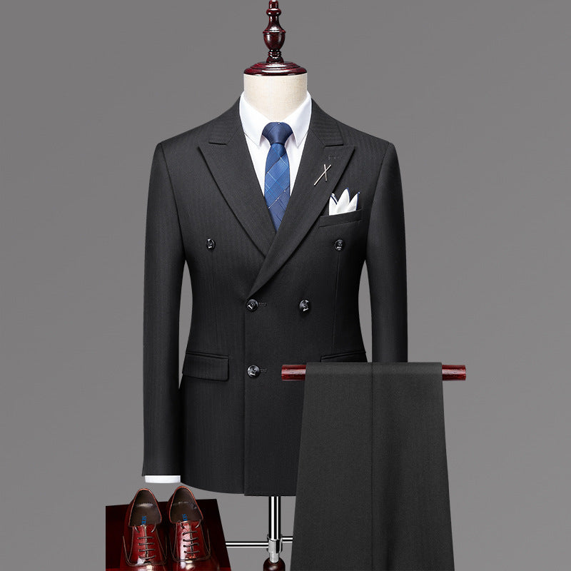 Slim Fit Three-Piece Suit