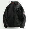 P18 black fleece jacket