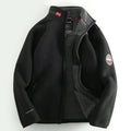 Men's Fleece Lined Stand-Collar Jacket