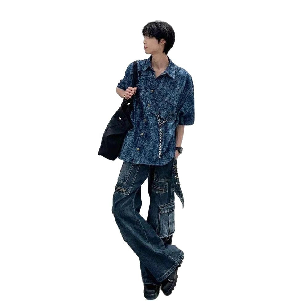 Vintage Tie-Dye Overshirt