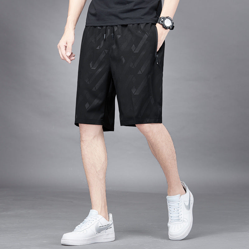 Ice Silk Casual Shorts