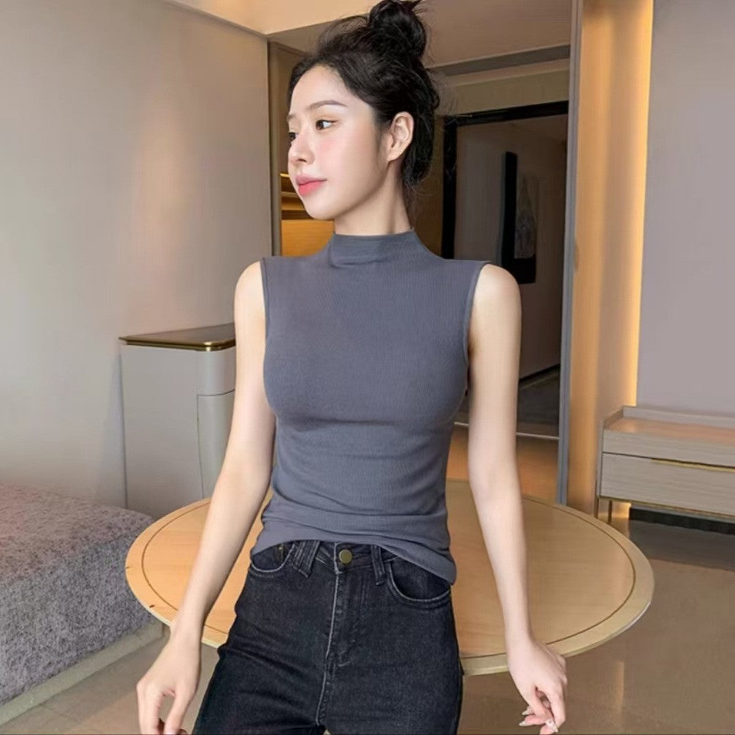 Women's Sleeveless Ribbed Top
