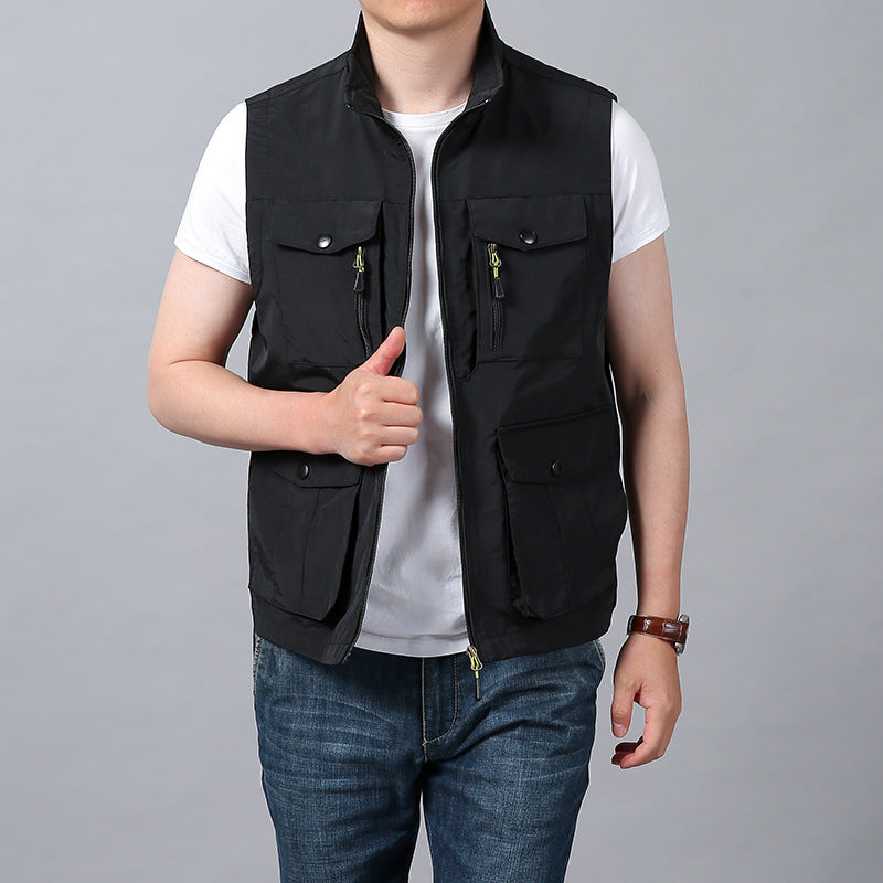 Men’s Multi-Pocket Utility Vest