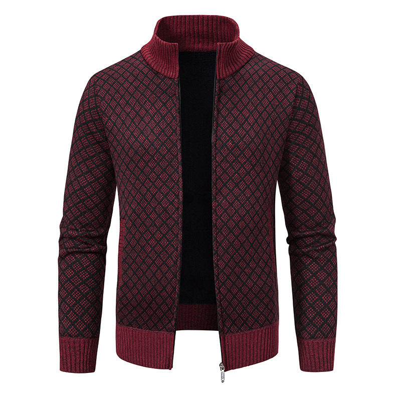 men's winter warm line clothes with fleece and thickening