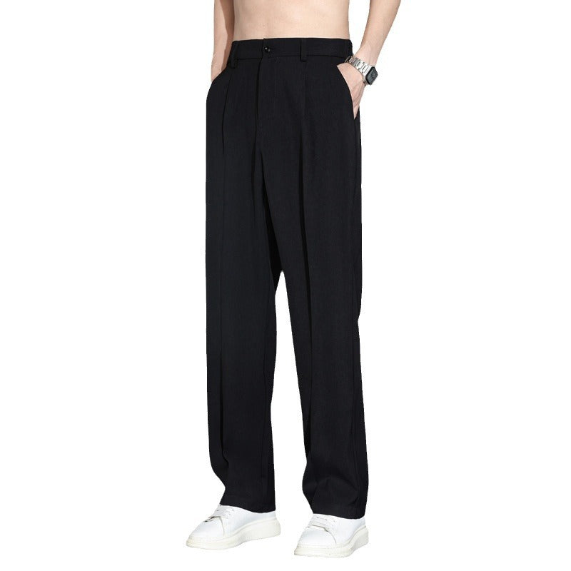 Relaxed Fit Drape Trousers