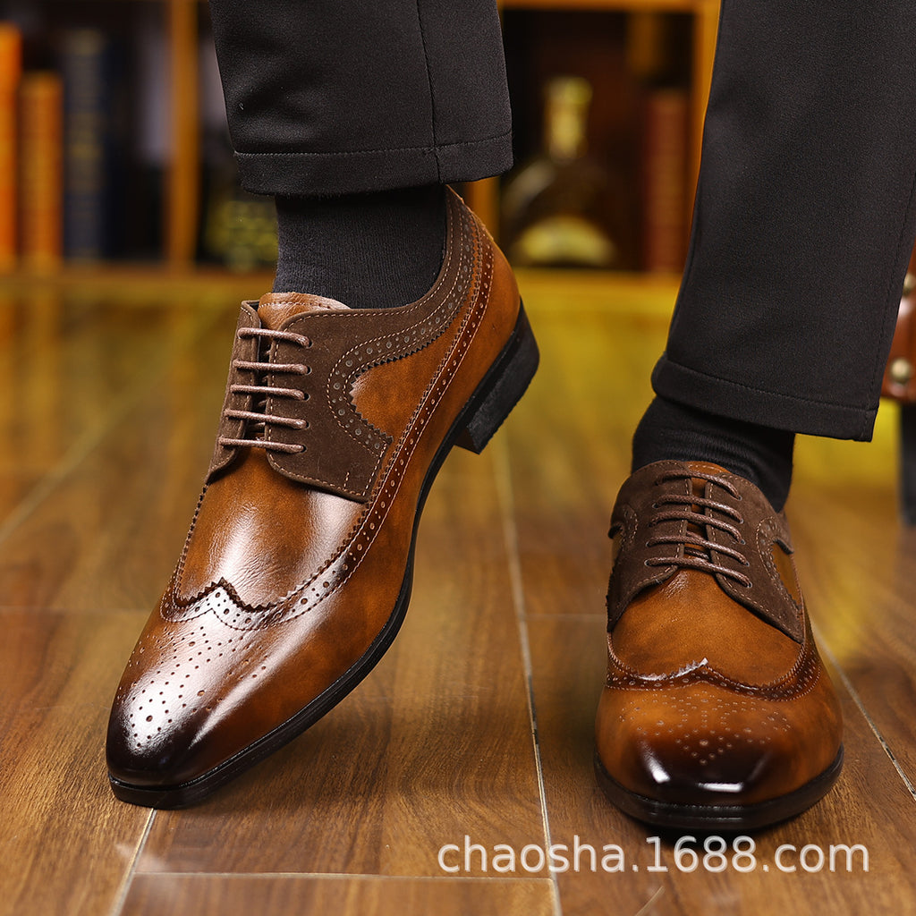 Men's Brogue Oxford Shoes