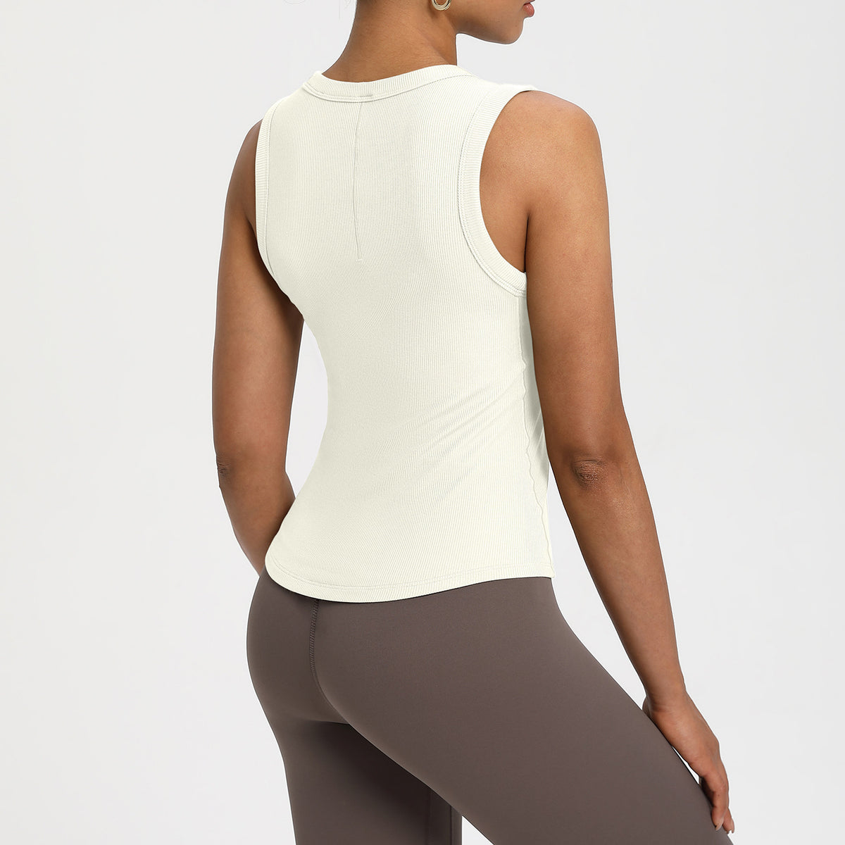 Crew-Neck Yoga Tank