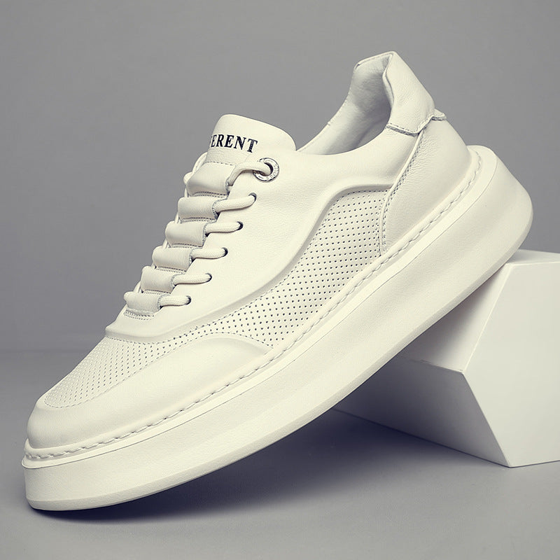 Perforated Low Top Trainers