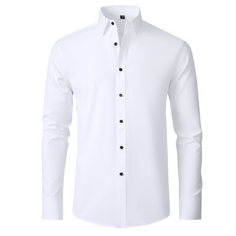 Men’s Four-Way Stretch Performance Dress Shirt