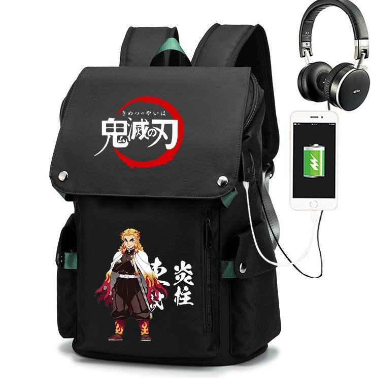 Anime-Themed School Backpack