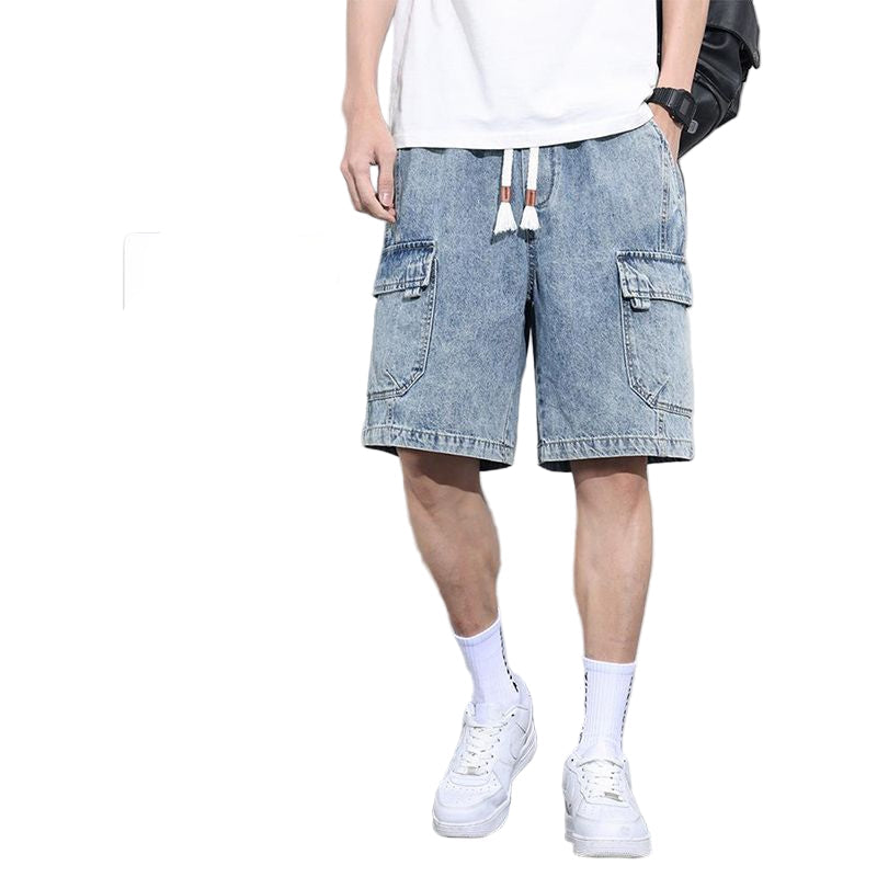 Summer Style Loose Denim Shorts