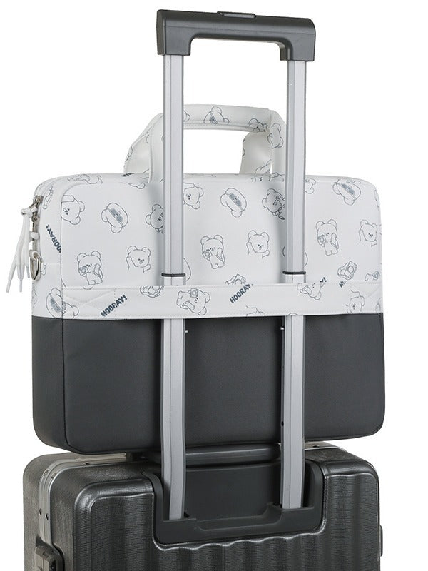 Cartoon Printed Laptop Carrying Bag
