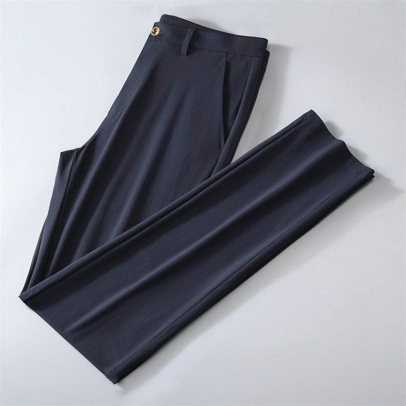 Men's Ice Silk Pants: Thin and Luxurious