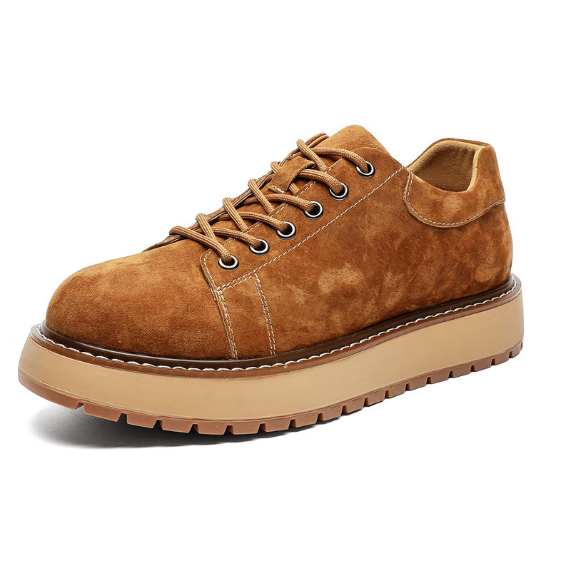 Casual Suede Utility Shoes