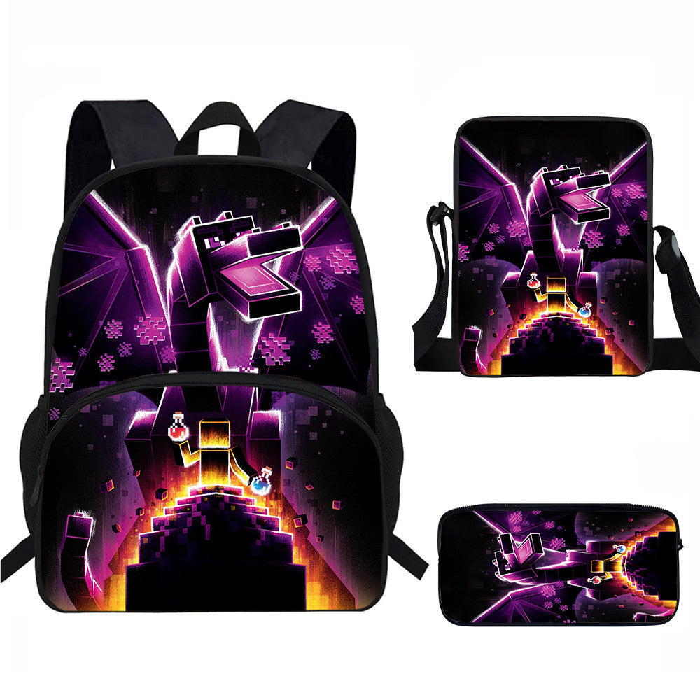 Minecraft Backpack Set