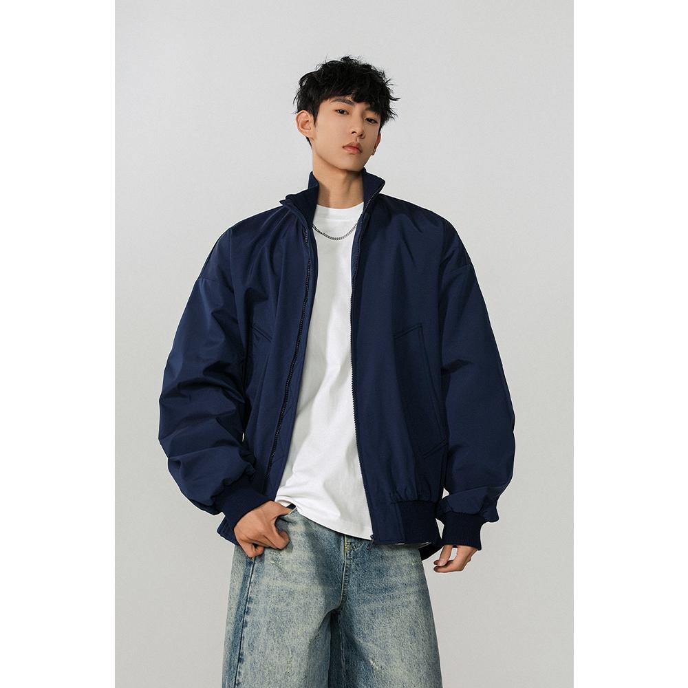 Men's Premium Stand-Collar Bomber Jacket