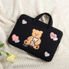 Hug Di bear handbag [with the trolley band]