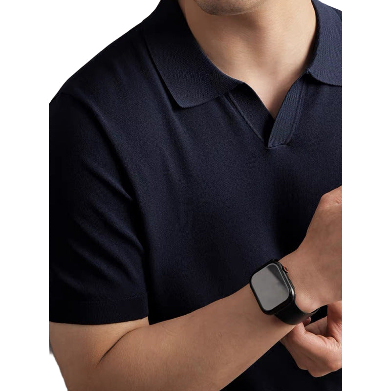 Knitted Polo Shirt