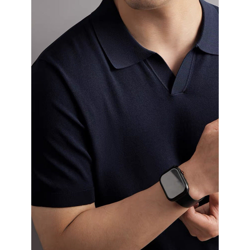 Knitted Polo Shirt