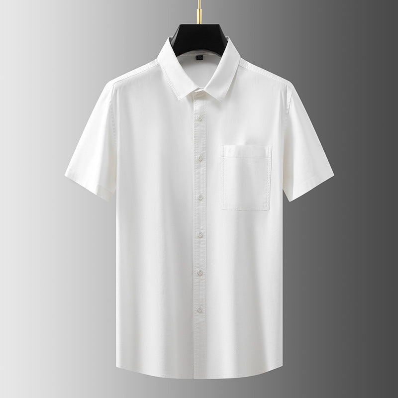 Men's Short-Sleeve Button-Up Shirt