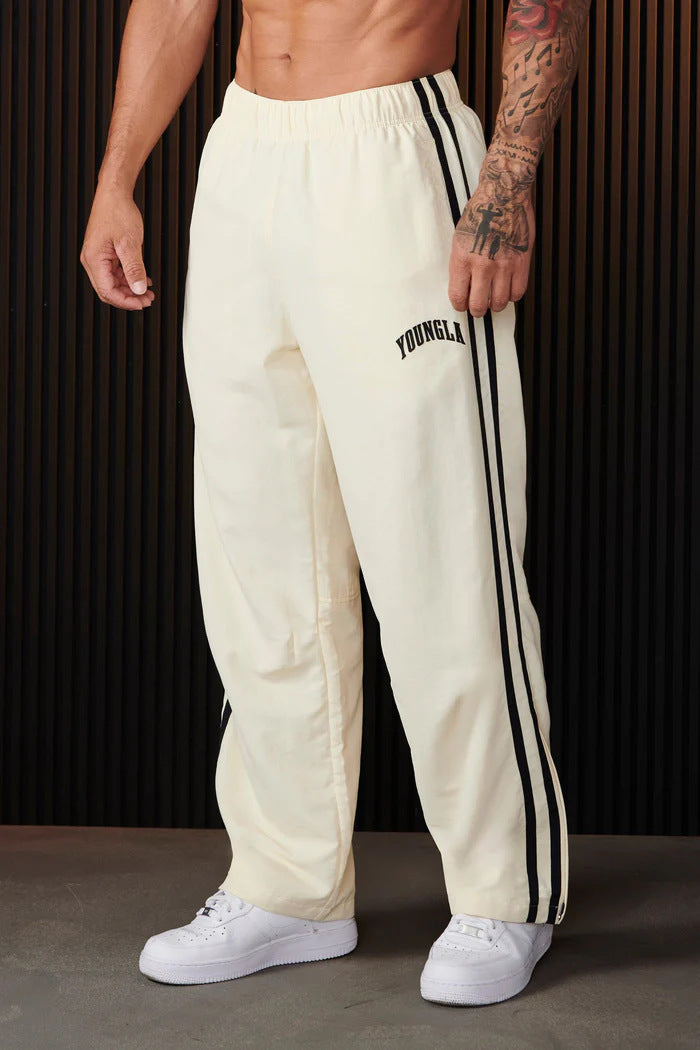 Double-Stripe Fitness Trousers