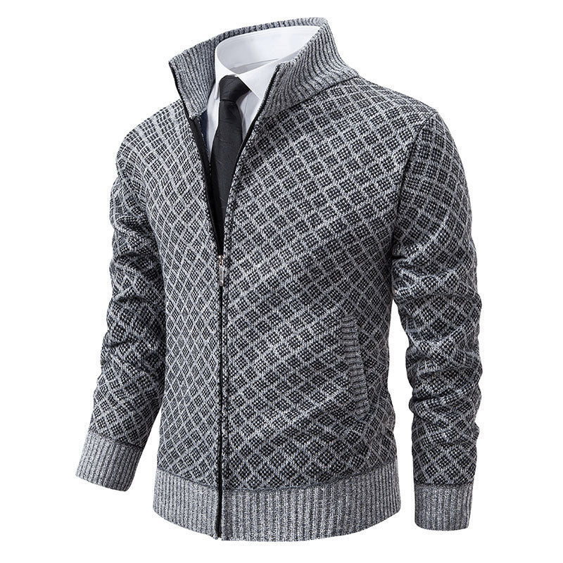 NO SIZE men's winter warm line clothes with fleece and thickening