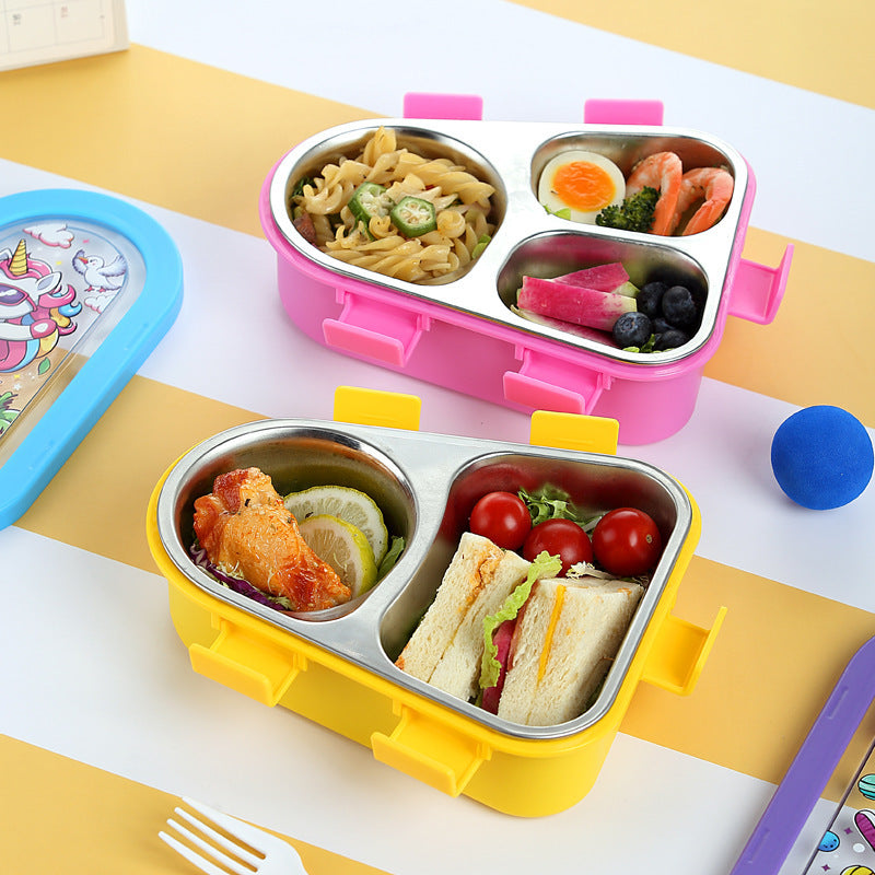 Cartoon Stainless Steel Lunch Box
