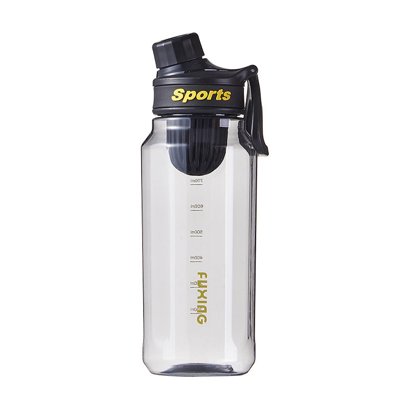 750ml–1L Sports Water Bottle with Time Markers