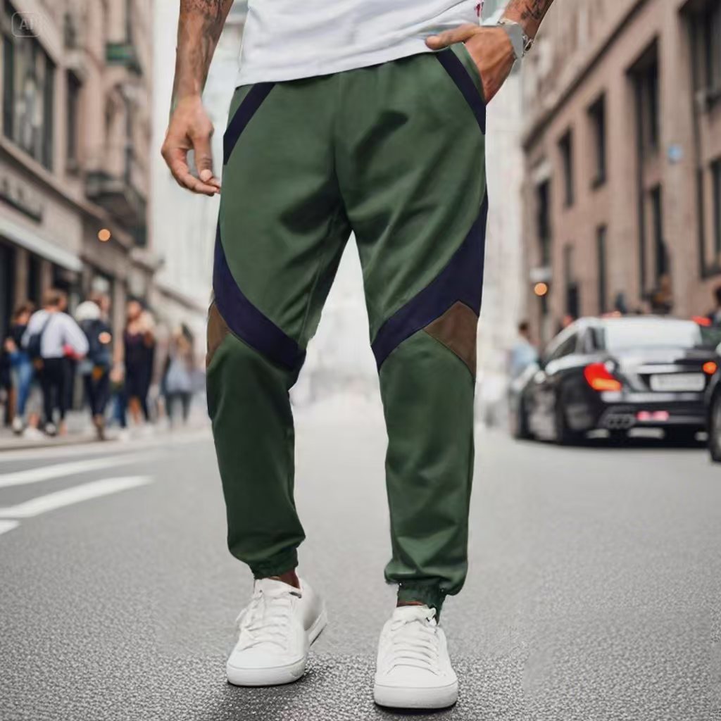 Color Block Jogger Pants