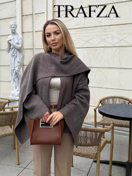 Women's Cape-Style Coat