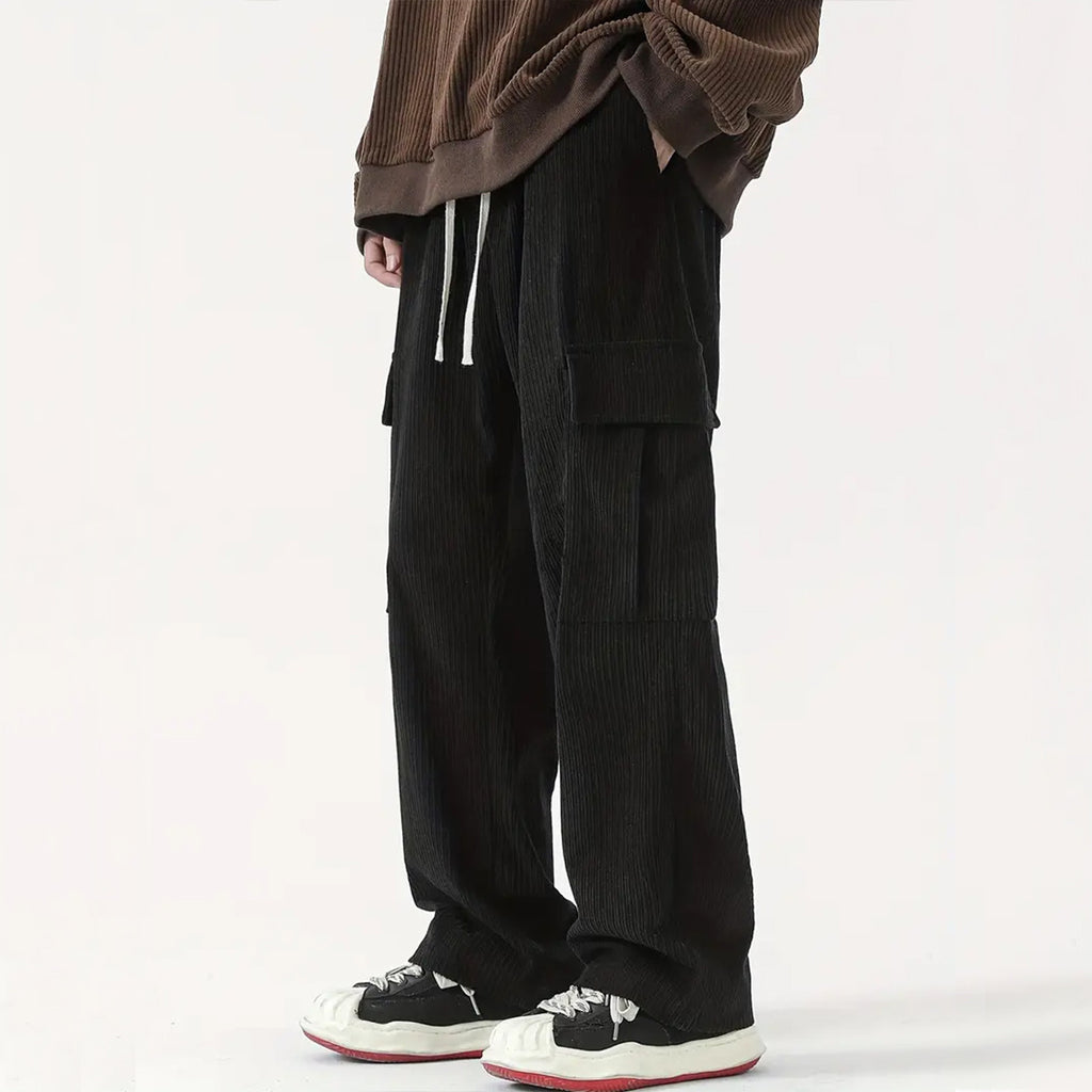 Corduroy Cargo Trousers