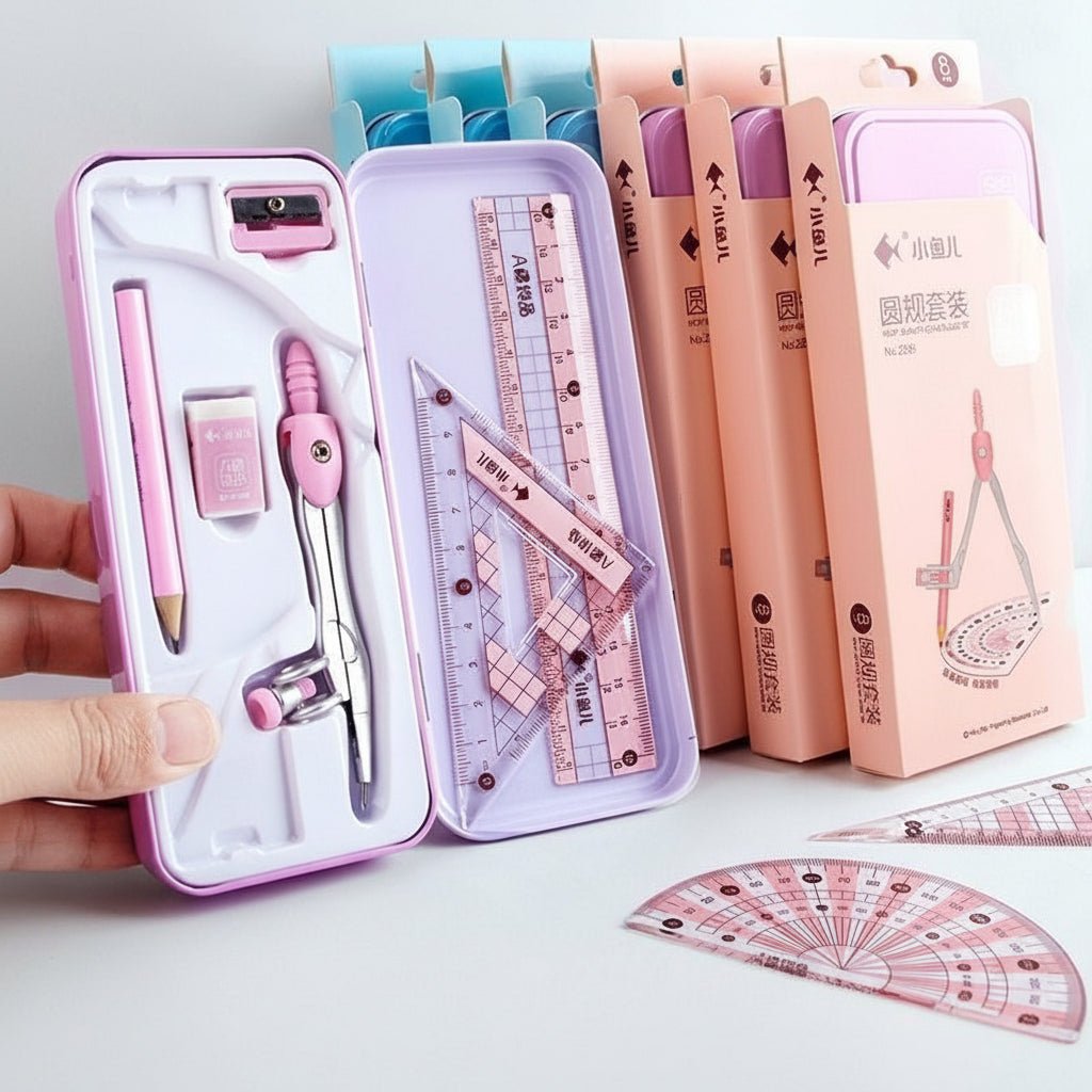 Precision Compass and Geometry Math Set