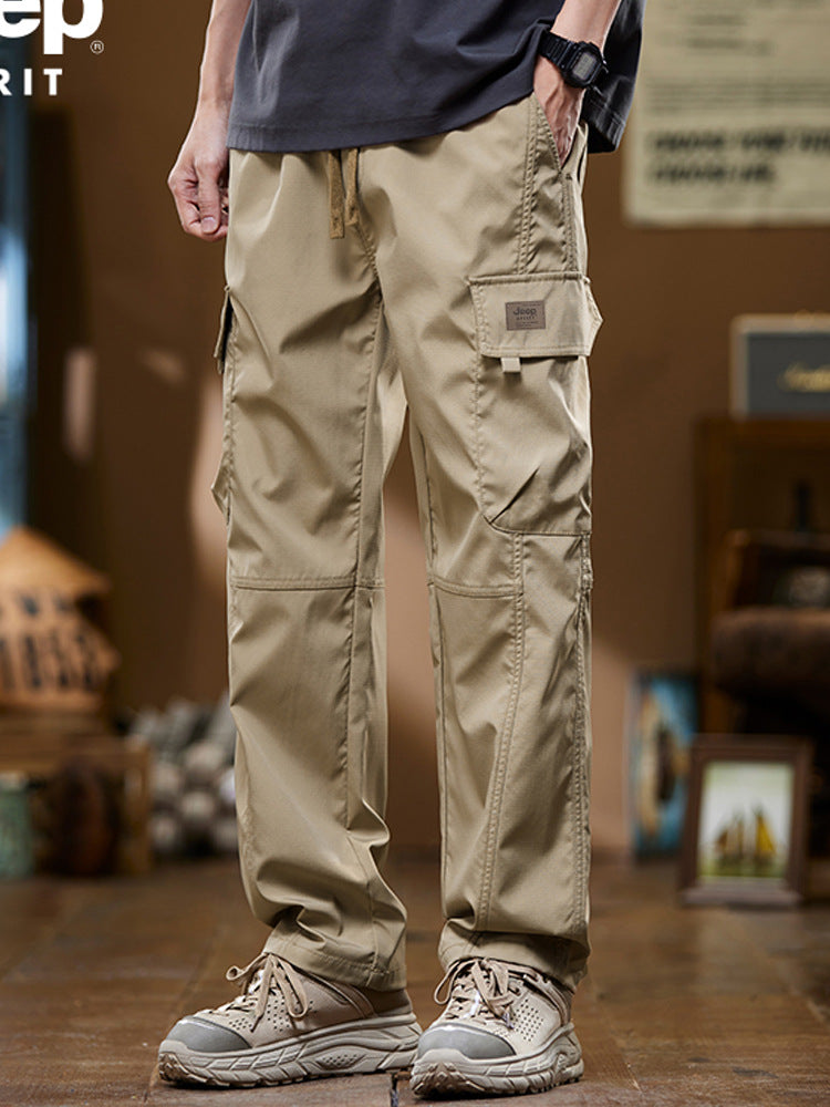Versatile Multi-Pocket Cargo Trousers