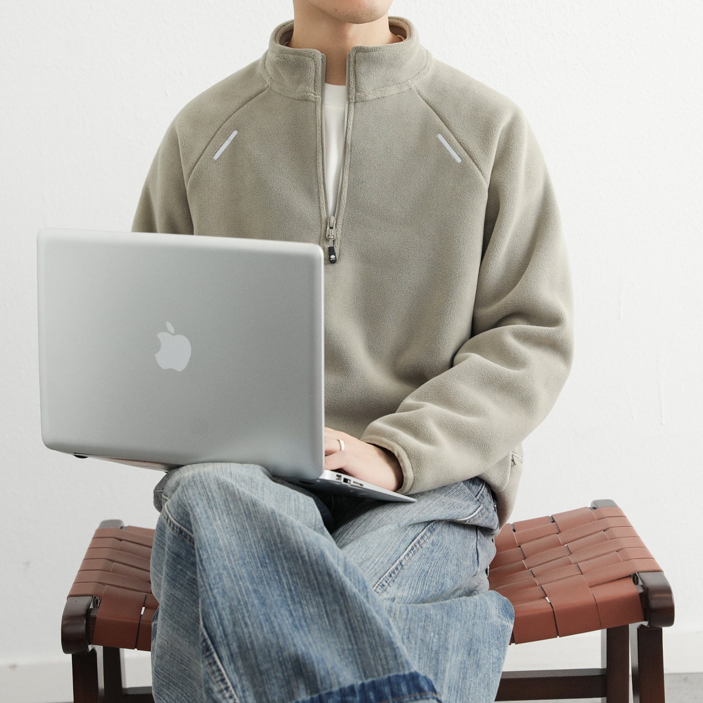 Half-Zip Fleece Pullover