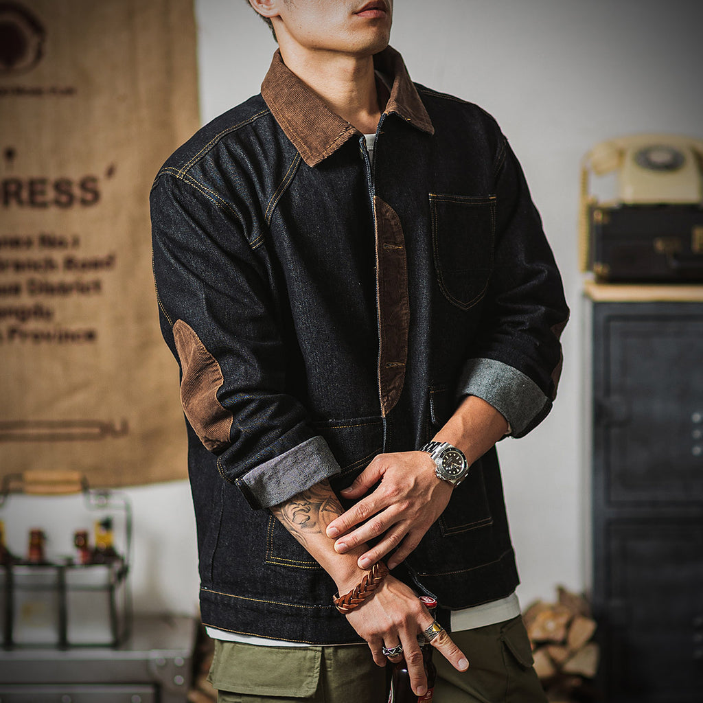 Men's Denim Chore Coat