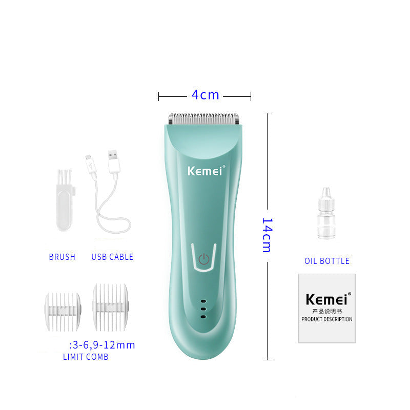 Kemei Baby Electric Clipper Kemei Ceramic Cutter Head Full Body Washing KM-811 Household Children's Hair Clipper