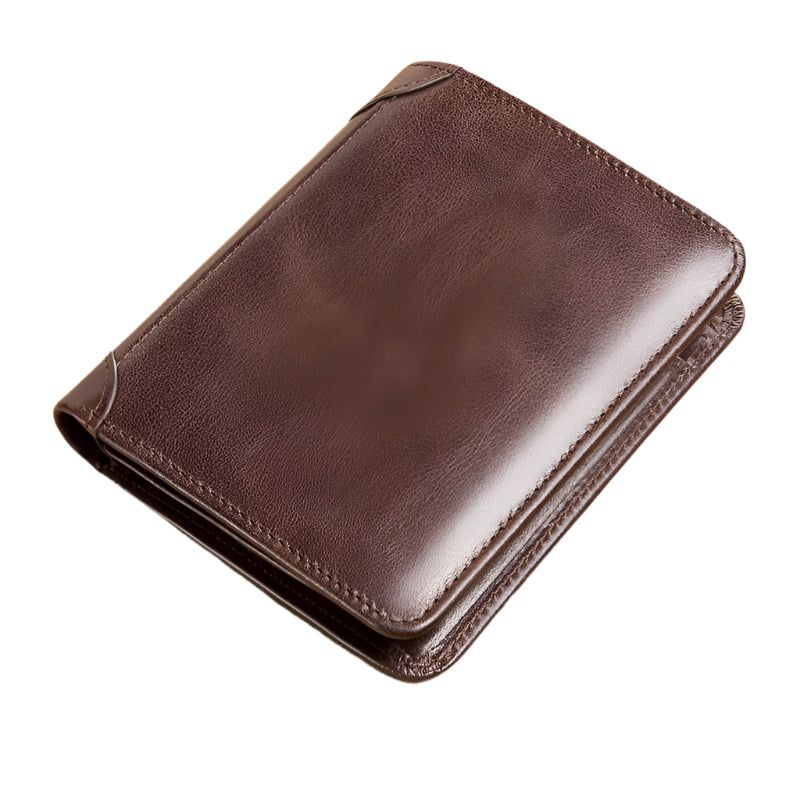 Compact Leather Wallet