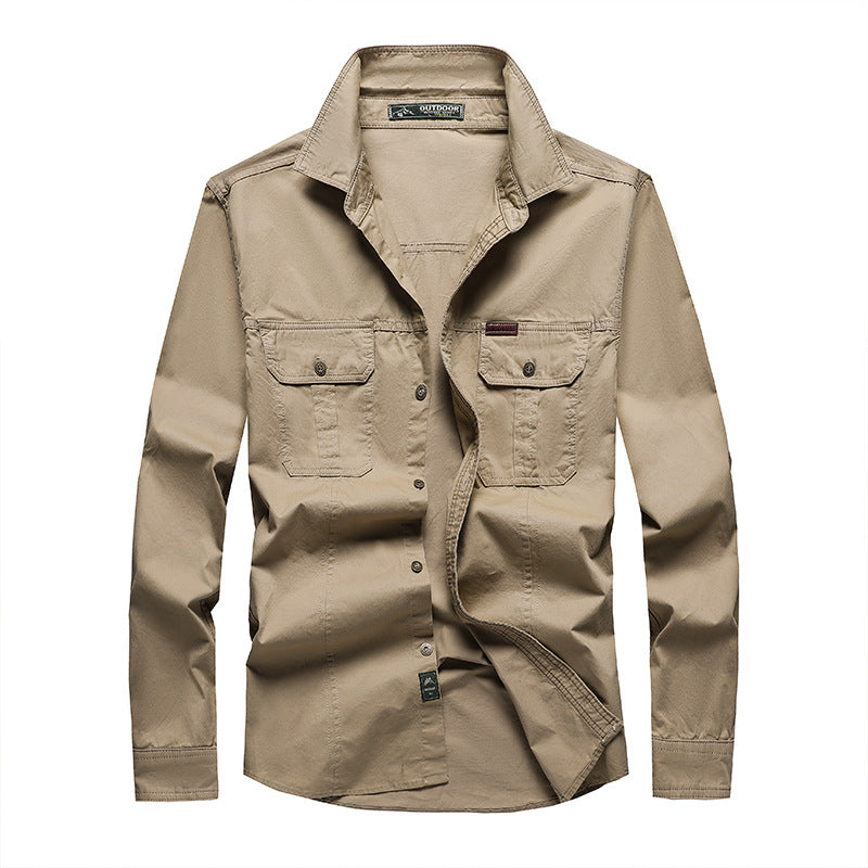 Men's Classic Cotton Utility Shirt