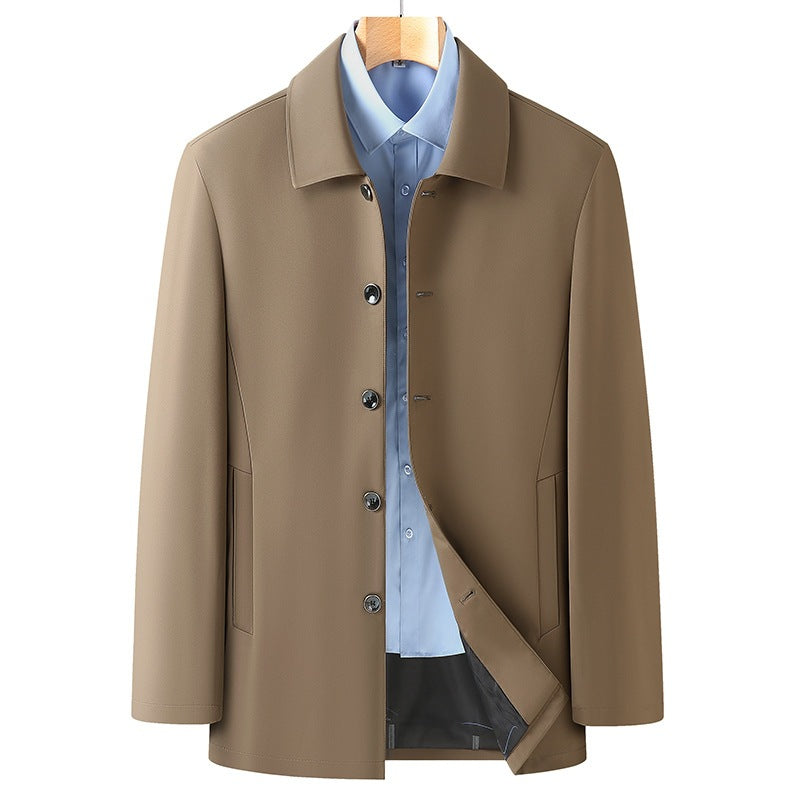 Minimalist Executive Harrington Jacket