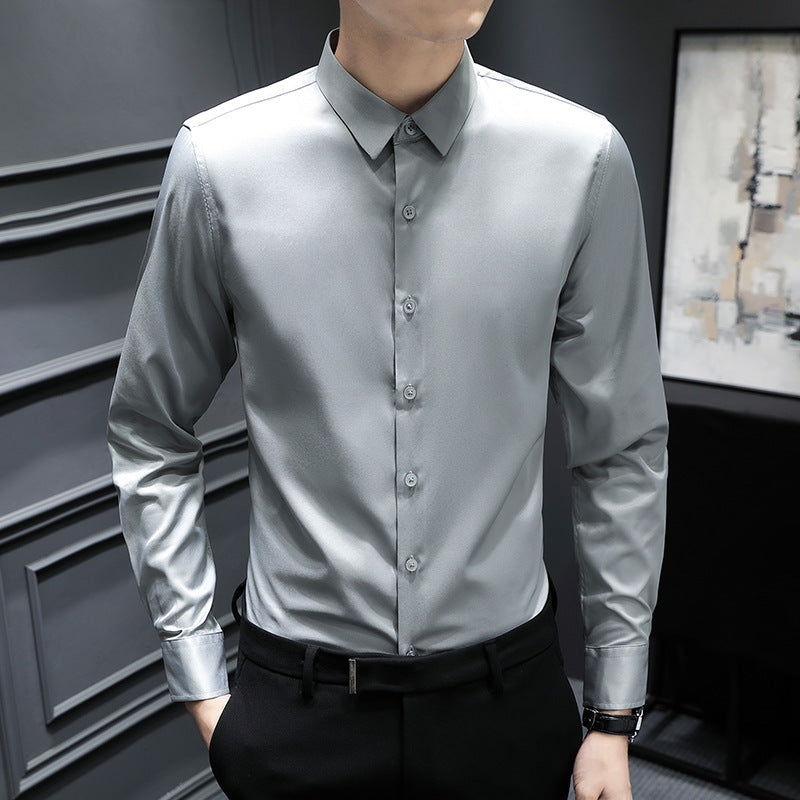 Wrinkle Free Silk Lustre Business Shirt