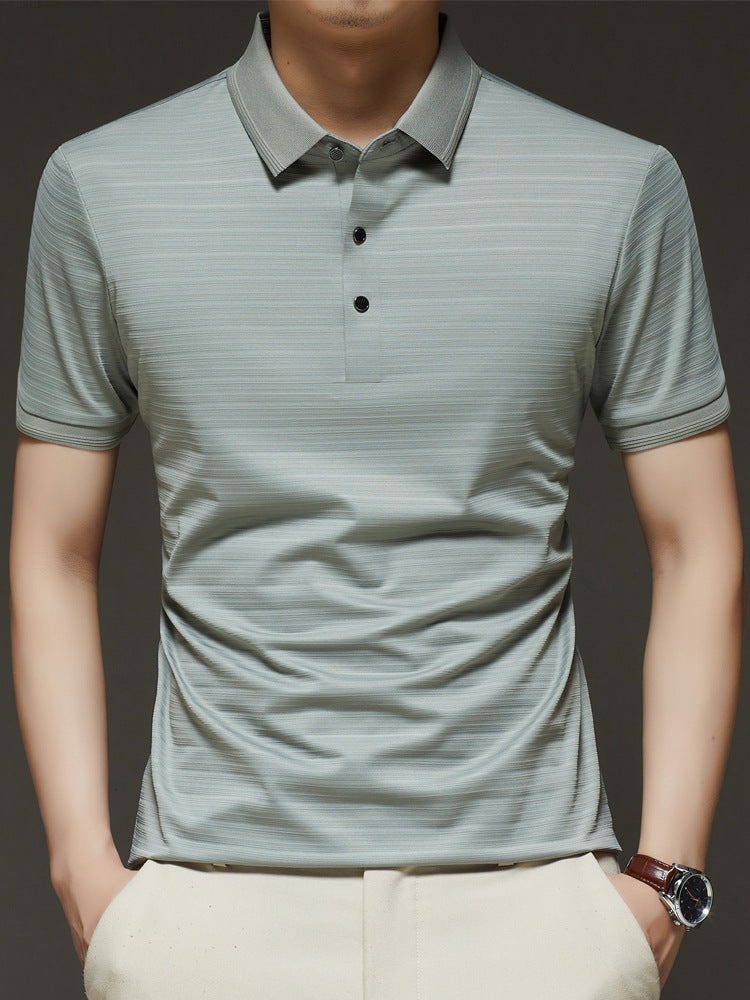 Seamless Ribbed Polo