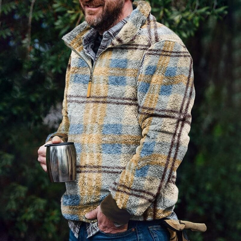 Southwestern Pattern Fleece Jacket