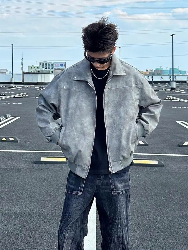 Vintage Rivet Harrington Jacket