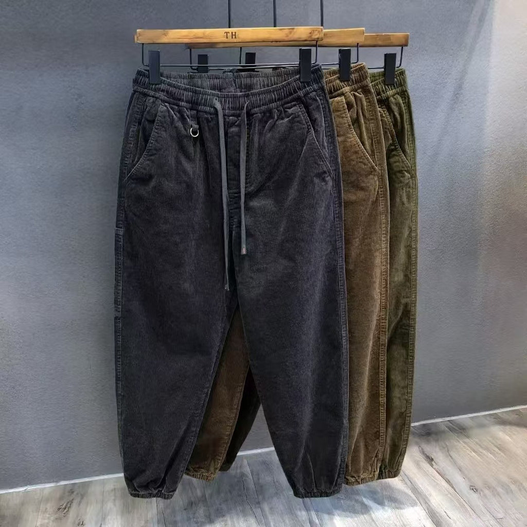 Premium Corduroy Utility Joggers