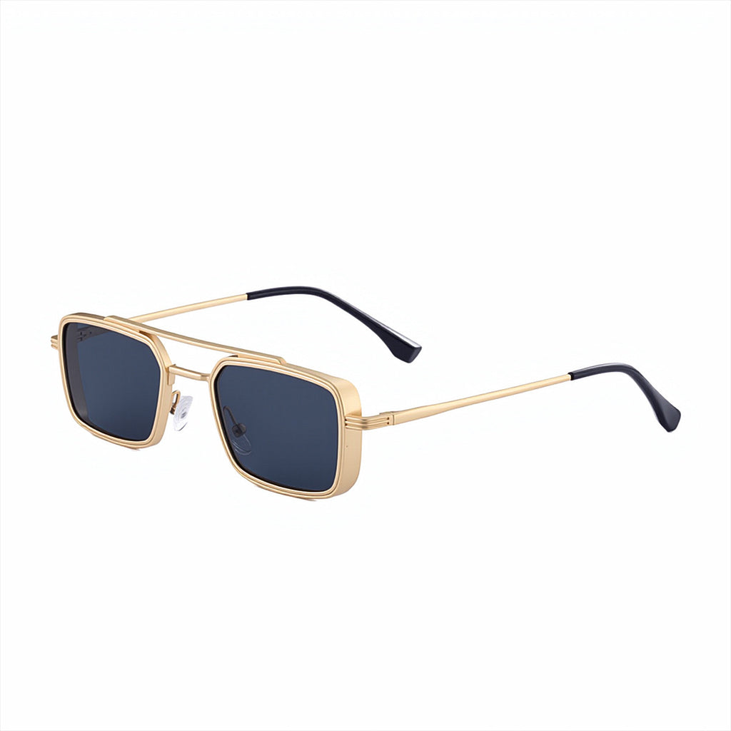 Metal Frame Rectangular Sunglasses