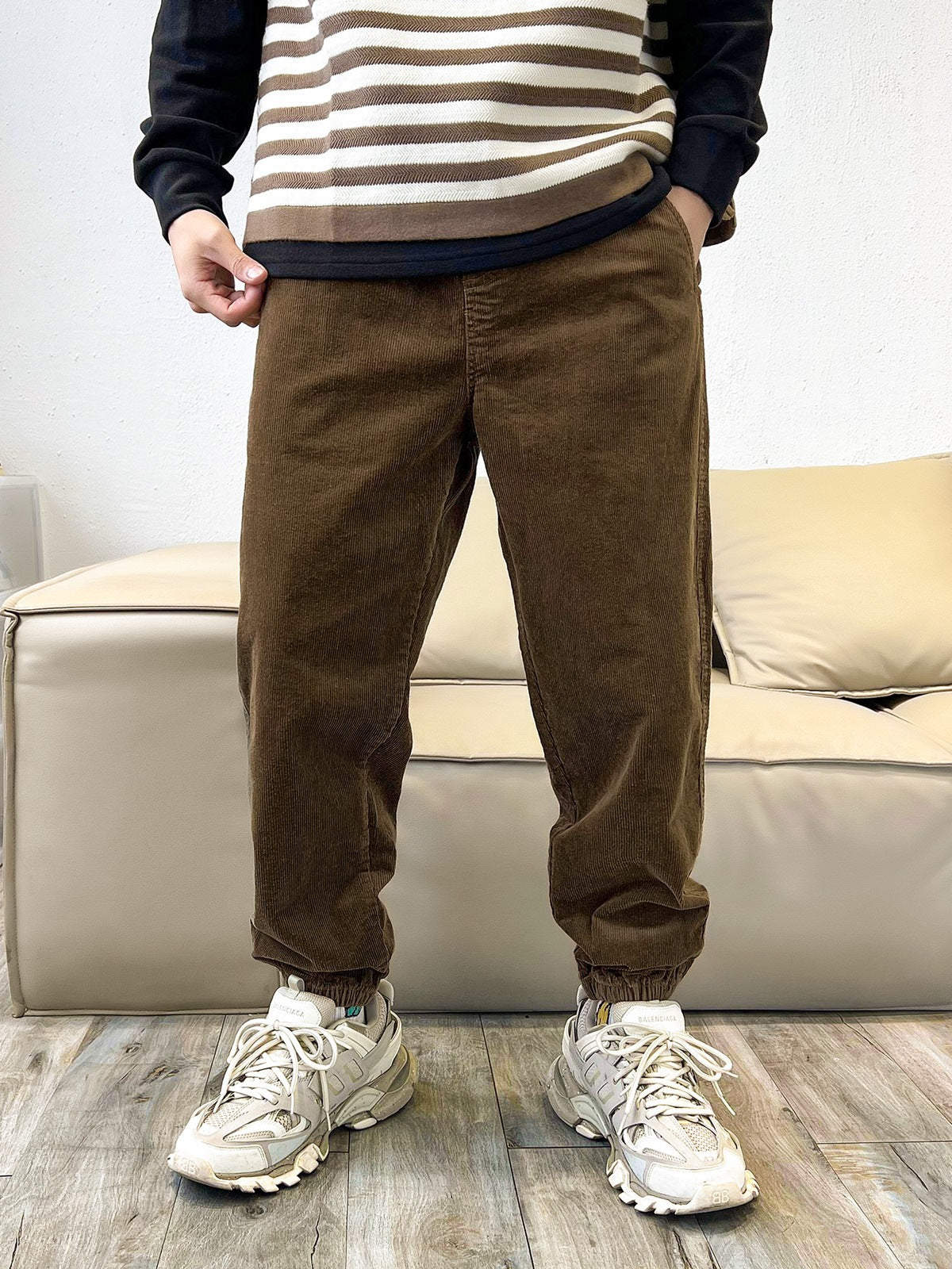 Premium Corduroy Utility Joggers