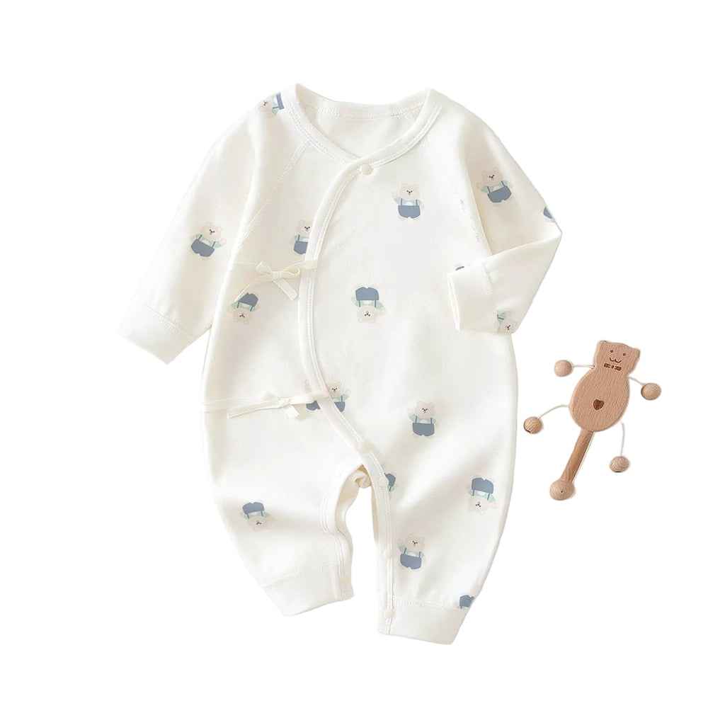 Cotton Monk-Style Baby Jumpsuit