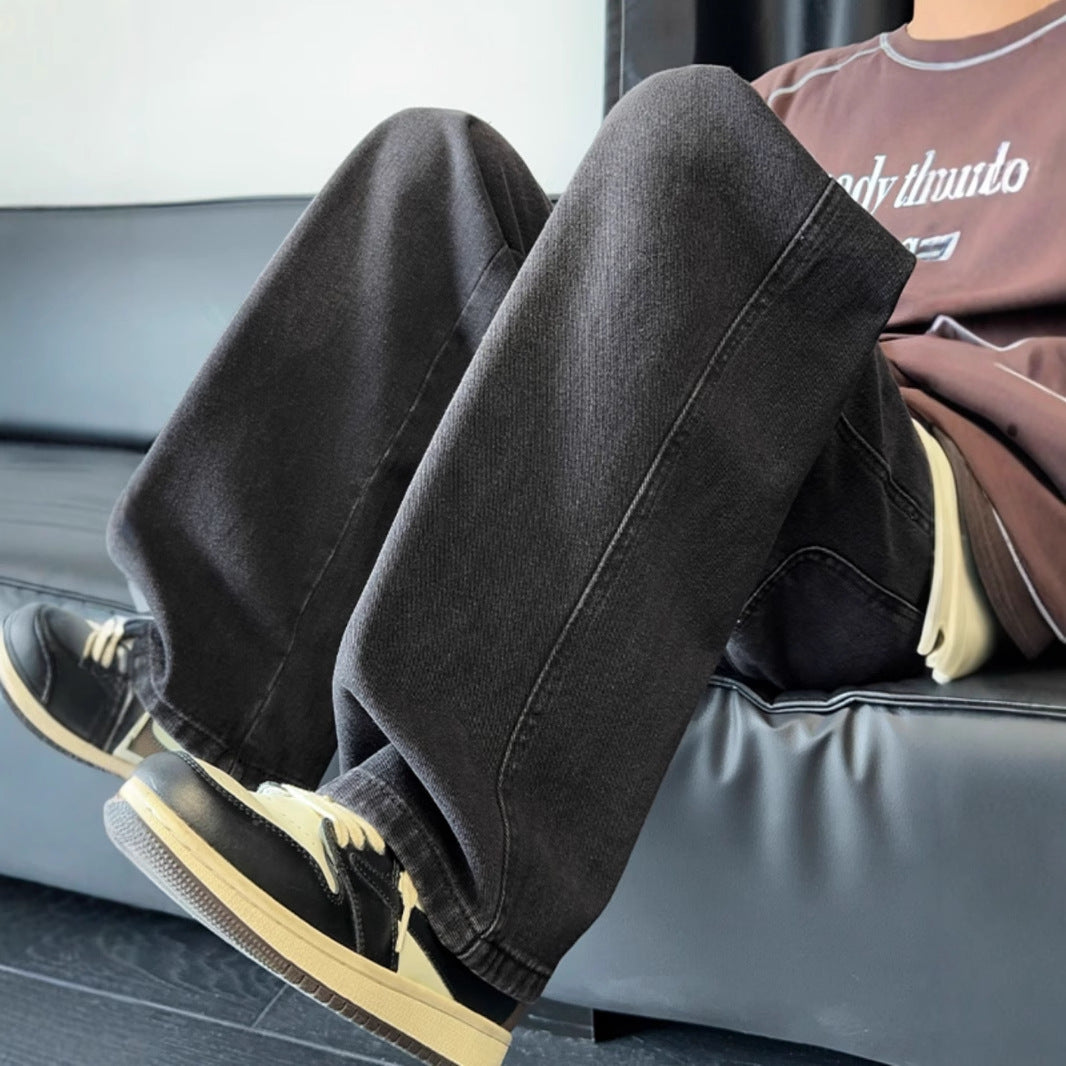 Loose Straight-Leg Jeans