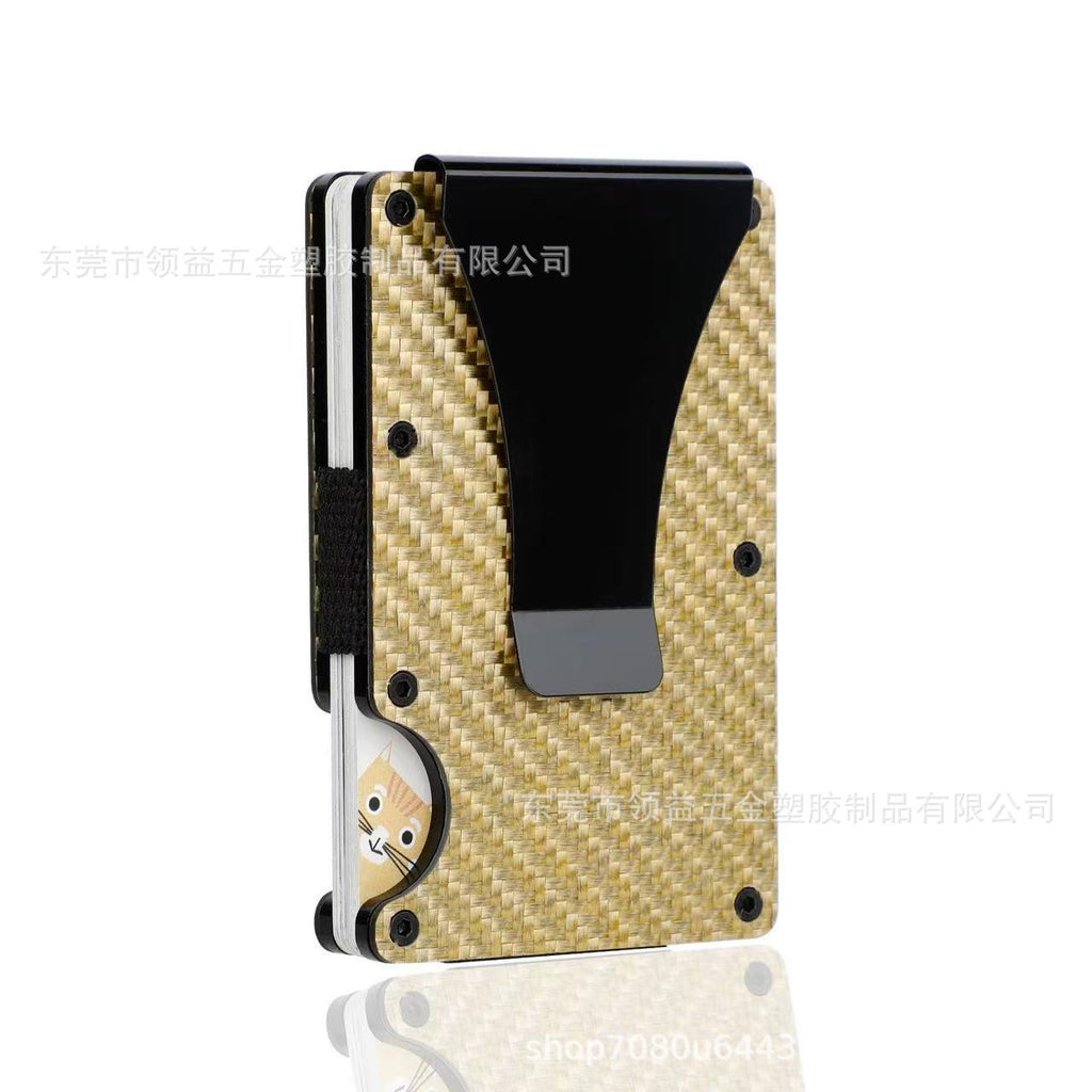 CarbonVault Minimalist Wallet