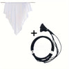 White turban + beard headband 53